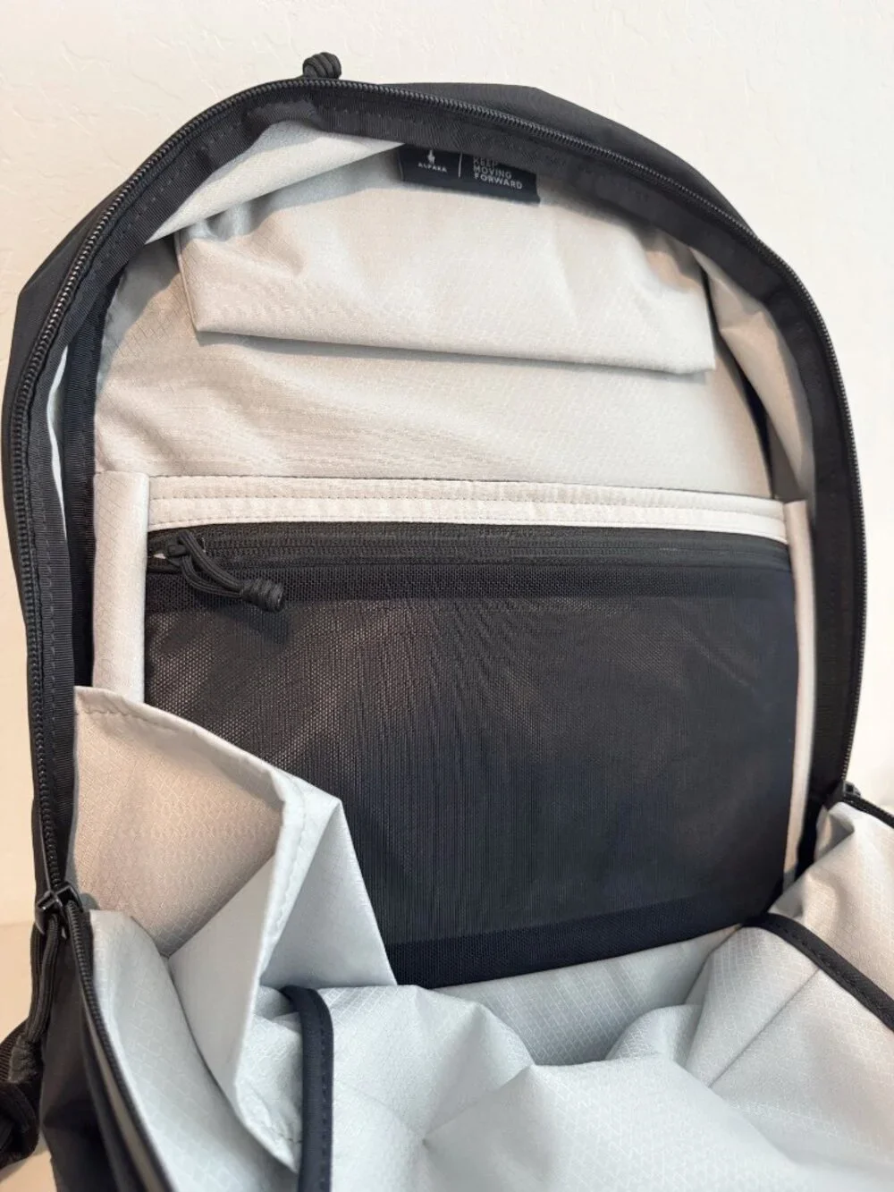 Alpaka Aero Pack Backpack Black 16L Laptop Travel Office Axoflux Tech Minimalist